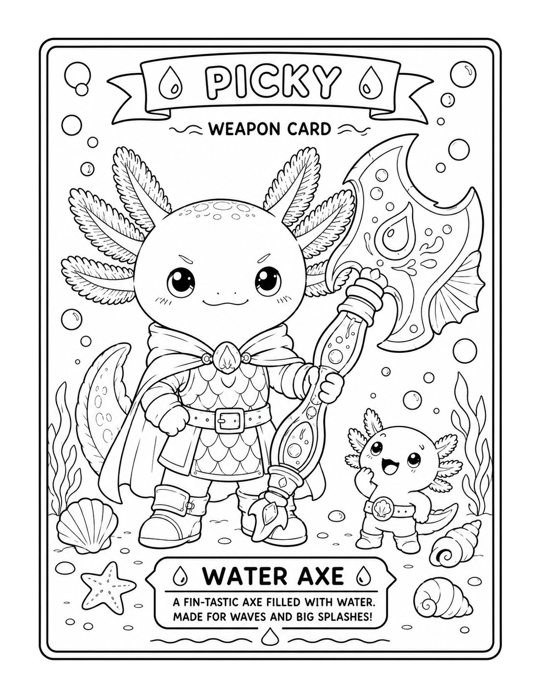 Pickys Wasser-Axt