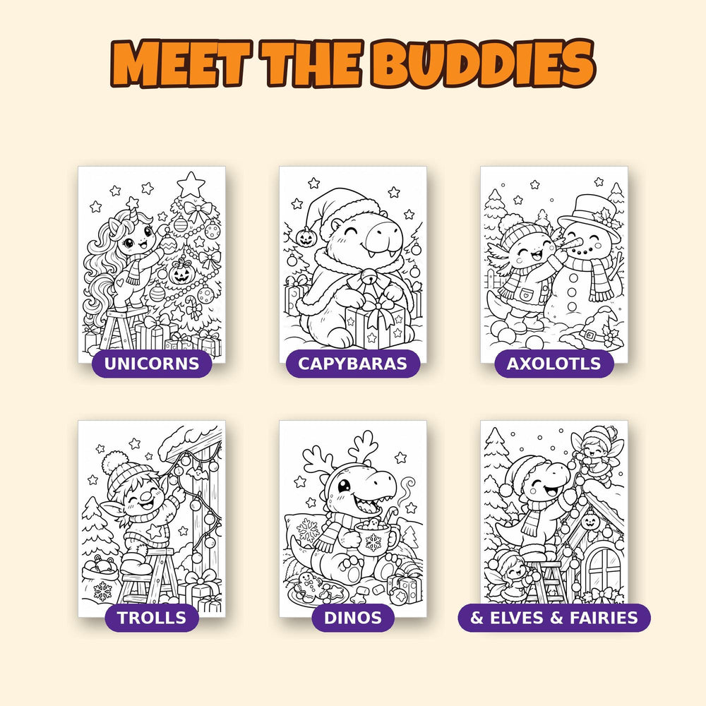 Christmas Edition – Find the Halloween surprise – Meet the buddies