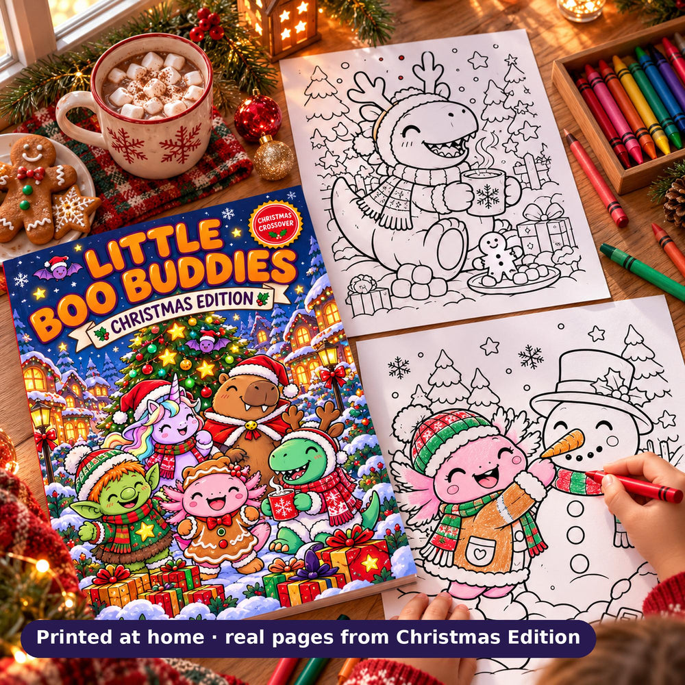 Christmas Edition – Find the Halloween surprise – Printed at home